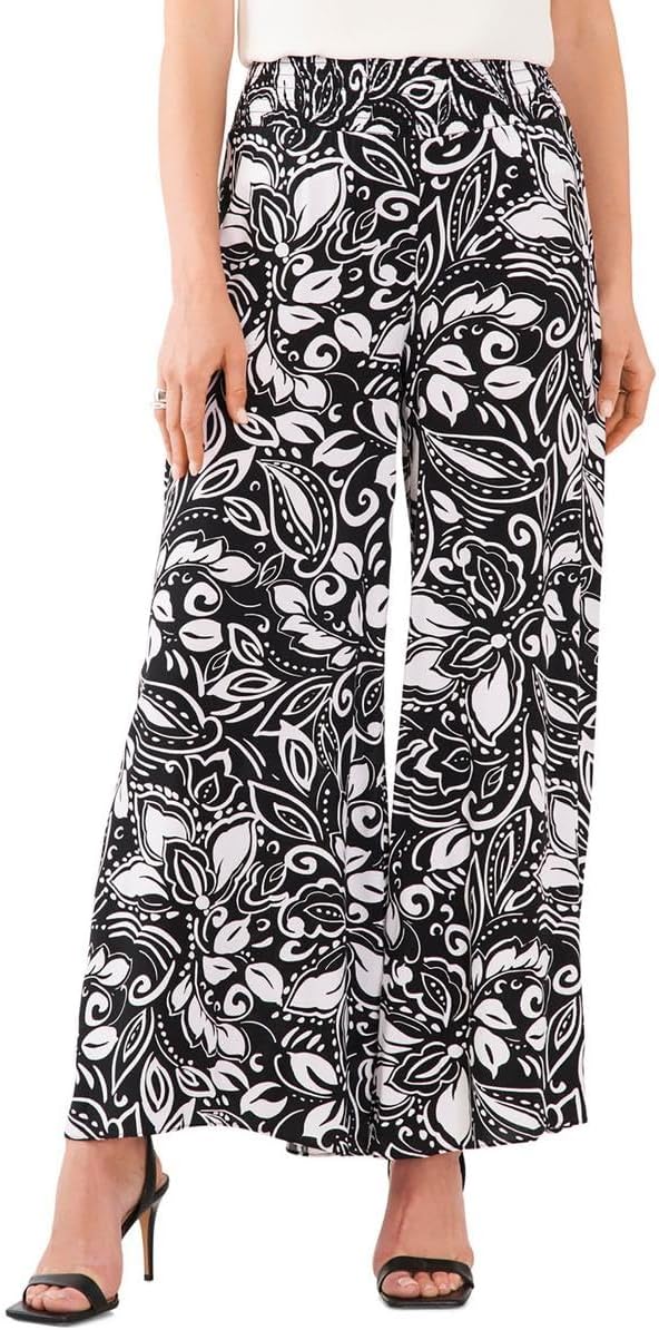 Vince Camuto Womens Printed Rayon Palazzo Pants