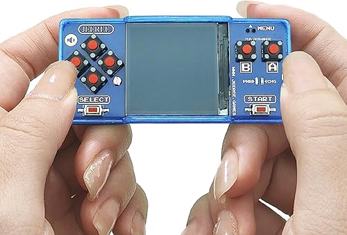 Mini emulador de consola de juegos retro portátil de 1.5 pulgadas, pantalla LCD de 1.5 pulgadas, sistema de videojuegos portátil con batería