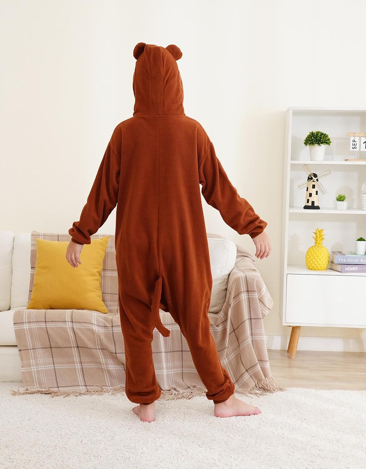 Unisex Children Animal Onesie Pajamas,Kids Flanne onesie Halloween Cosplay Costume/Homewear/Sleepwear - Image 4