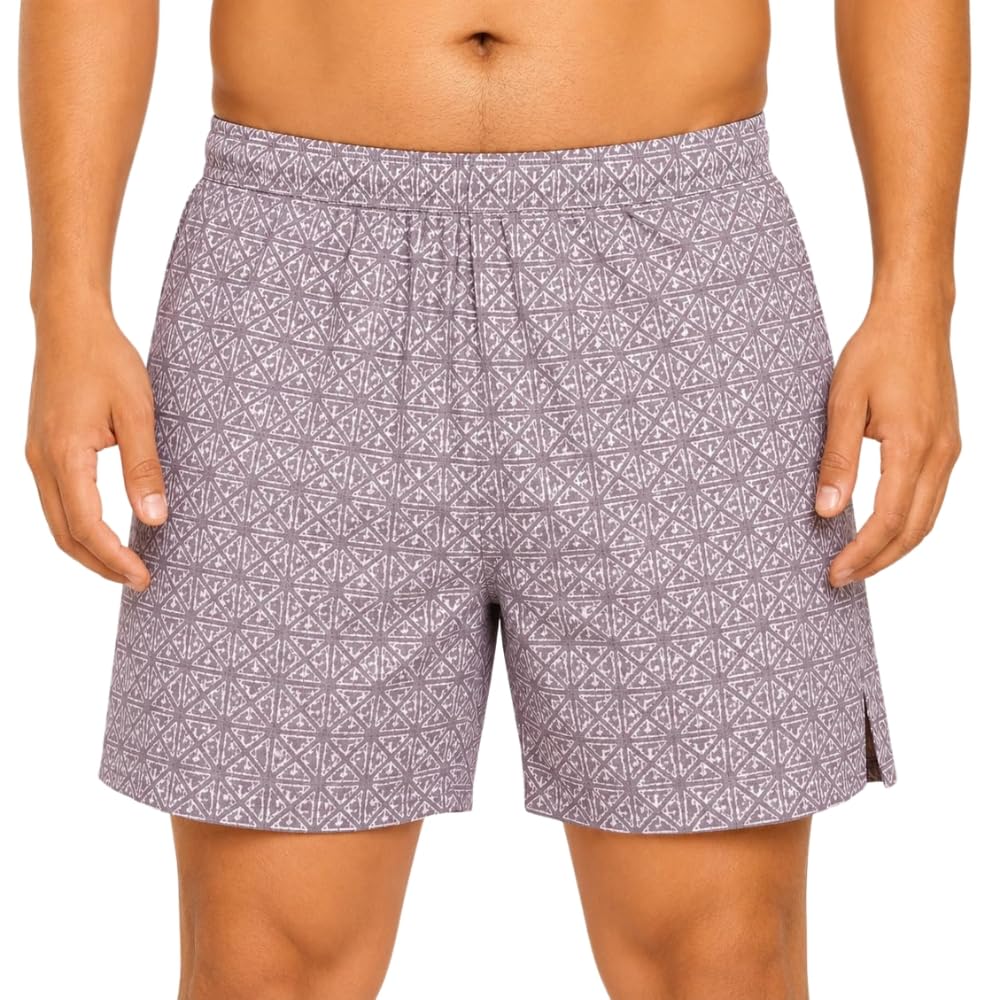 pluss tribe Men's Light Grey Printed Inner Boxers | Ultra-Light Breathable Cotton Fabric | Soft Stretch Elastic Waistband | Single Back Pocket | Comfortable Everyday Fit-picture-20