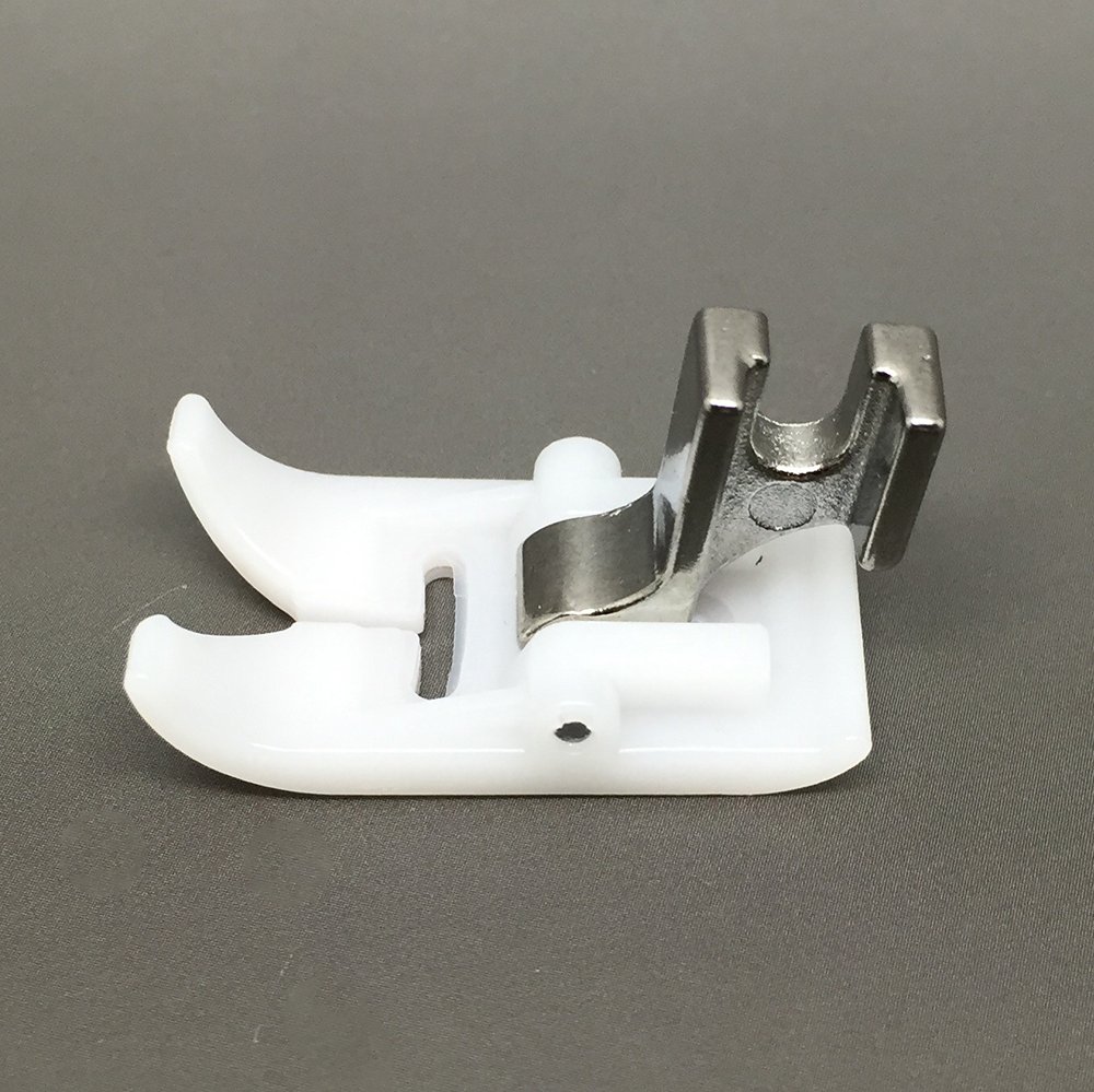 ZIGZAGSTORM SA122 7mm Teflon Non-Stick Presser Foot - Fits Brother, Singer, Janome & Other Low Shank Machines