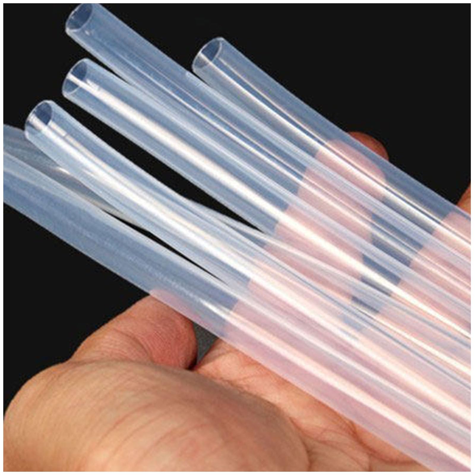 CXGBQSJ Transparent PTFE Tube Flexible Teflon Pipe High Temperature Plastic Tubing for Pneumatic Systems Automotive Components,ID3mm*OD6mm/1m