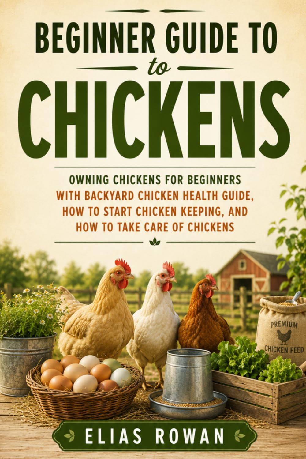 Beginner Guide to Chickens: Owning Chickens for Beginners with Backyard Chicken Health Guide, How to Start Chicken Keeping, and How to Take Care of Chickens