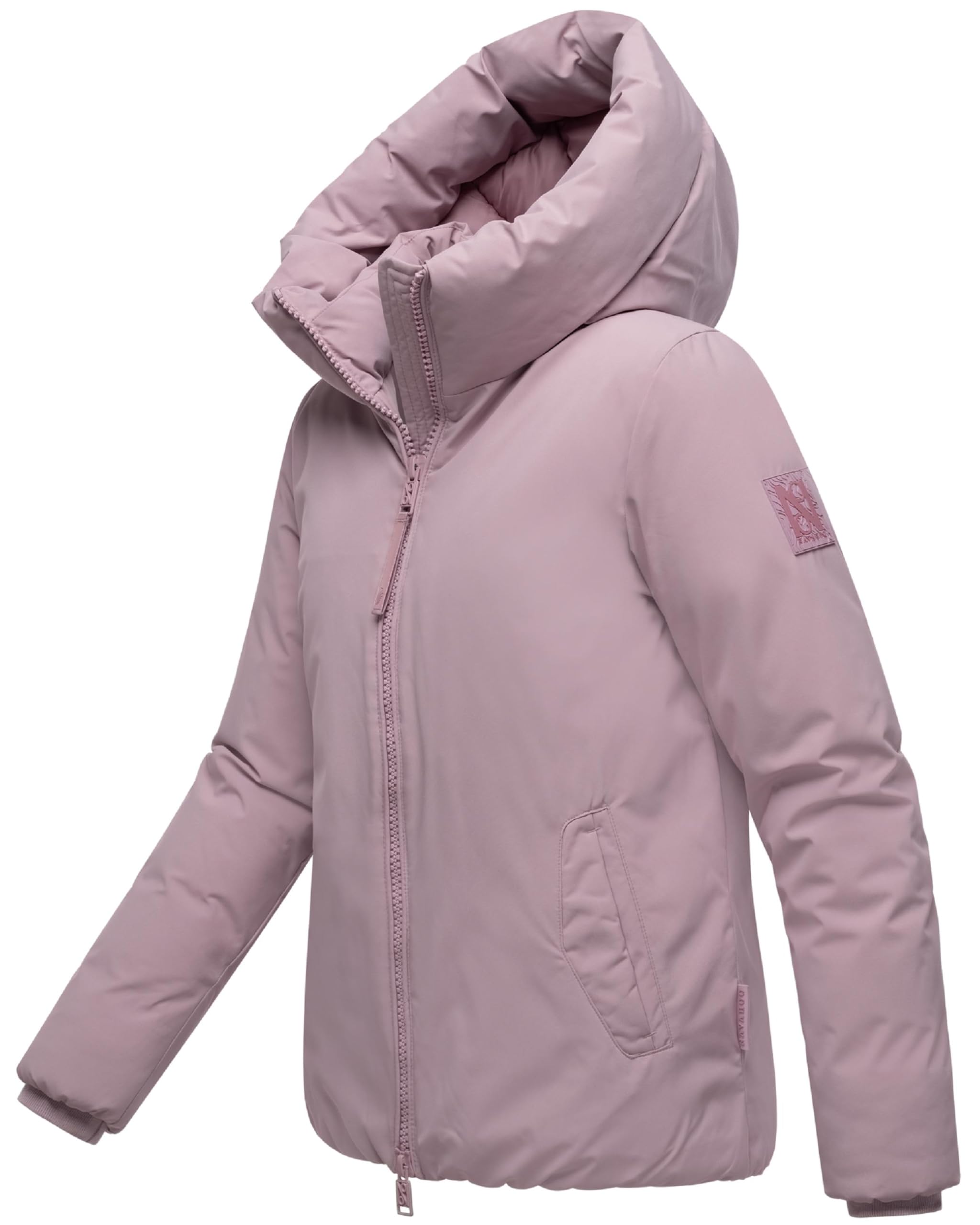 Navahoo Giacca invernale calda da donna con cerniera a 2 vie, 14 XS-5XL