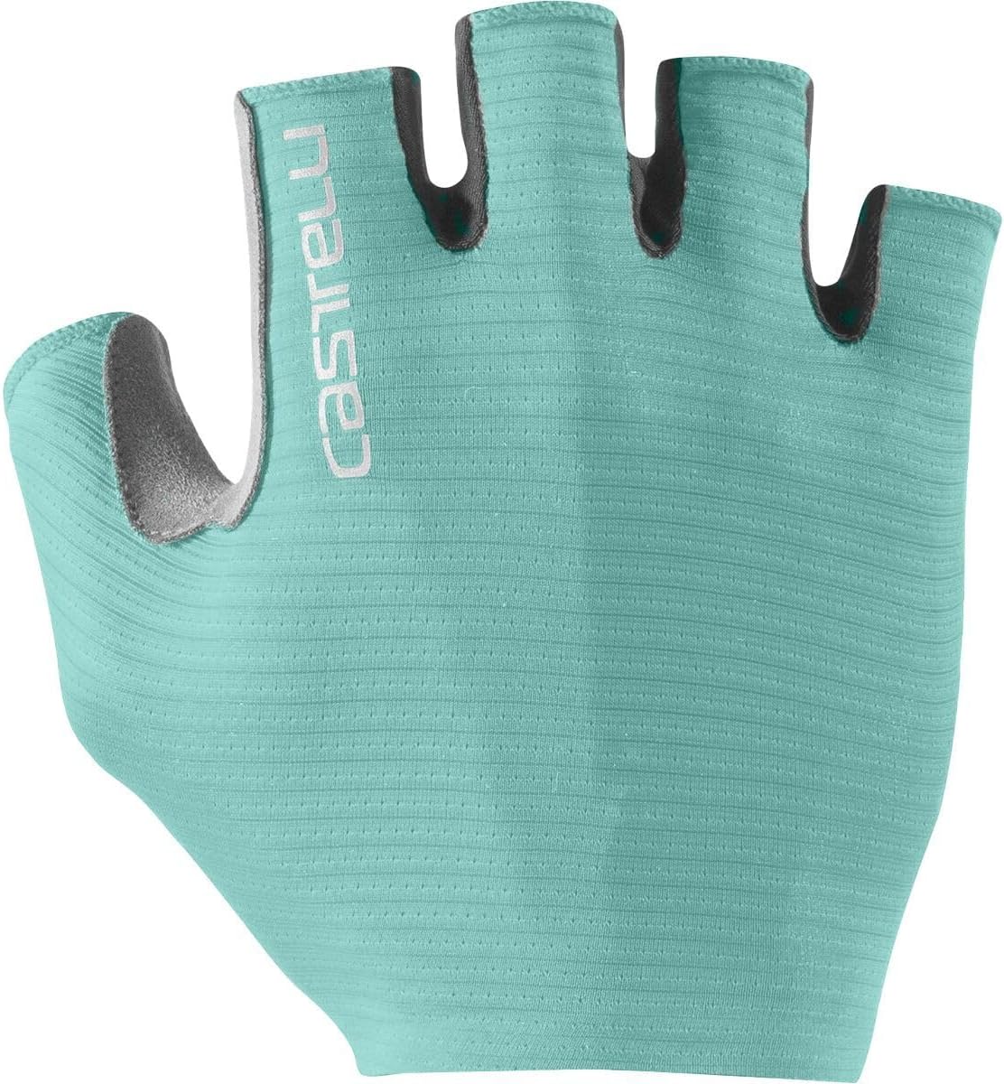 CASTELLI Men’s Espresso Glove, Short-Finger Cycling Gloves with Padding & UPF Protection for Road & Gravel Biking