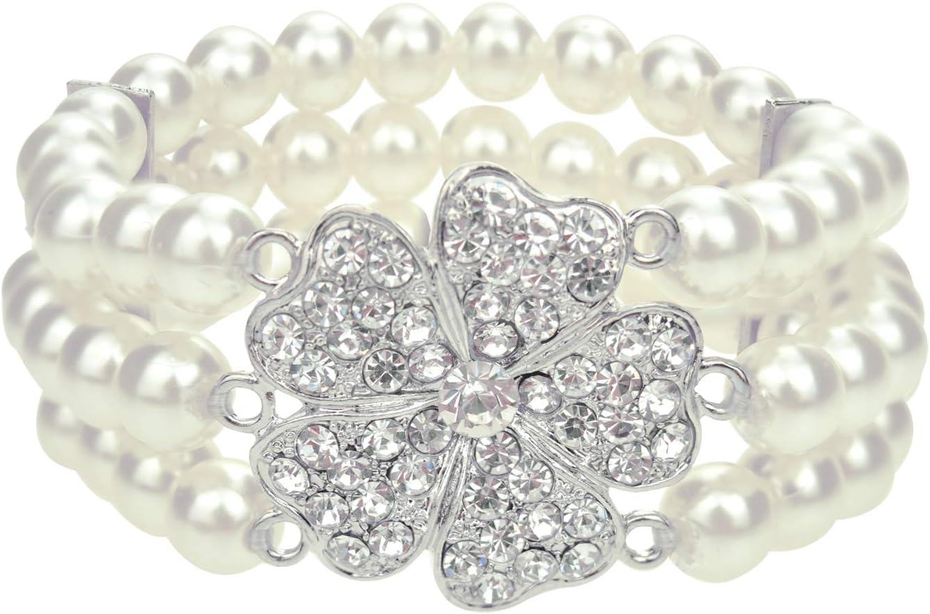 DRESHOW 1920s Great Gatsby Accessories for Women Flapper Headpiece Headband Gloves Costume Harlem Nights Accessories Set - Image 4