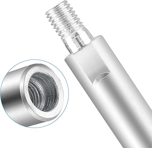 Miniatura 8 de Kyuionty Conjunto de eje de extensión de amoladora angular, varilla de conexión de extensión de amoladora angular de rosca M10, Palanca adaptador de