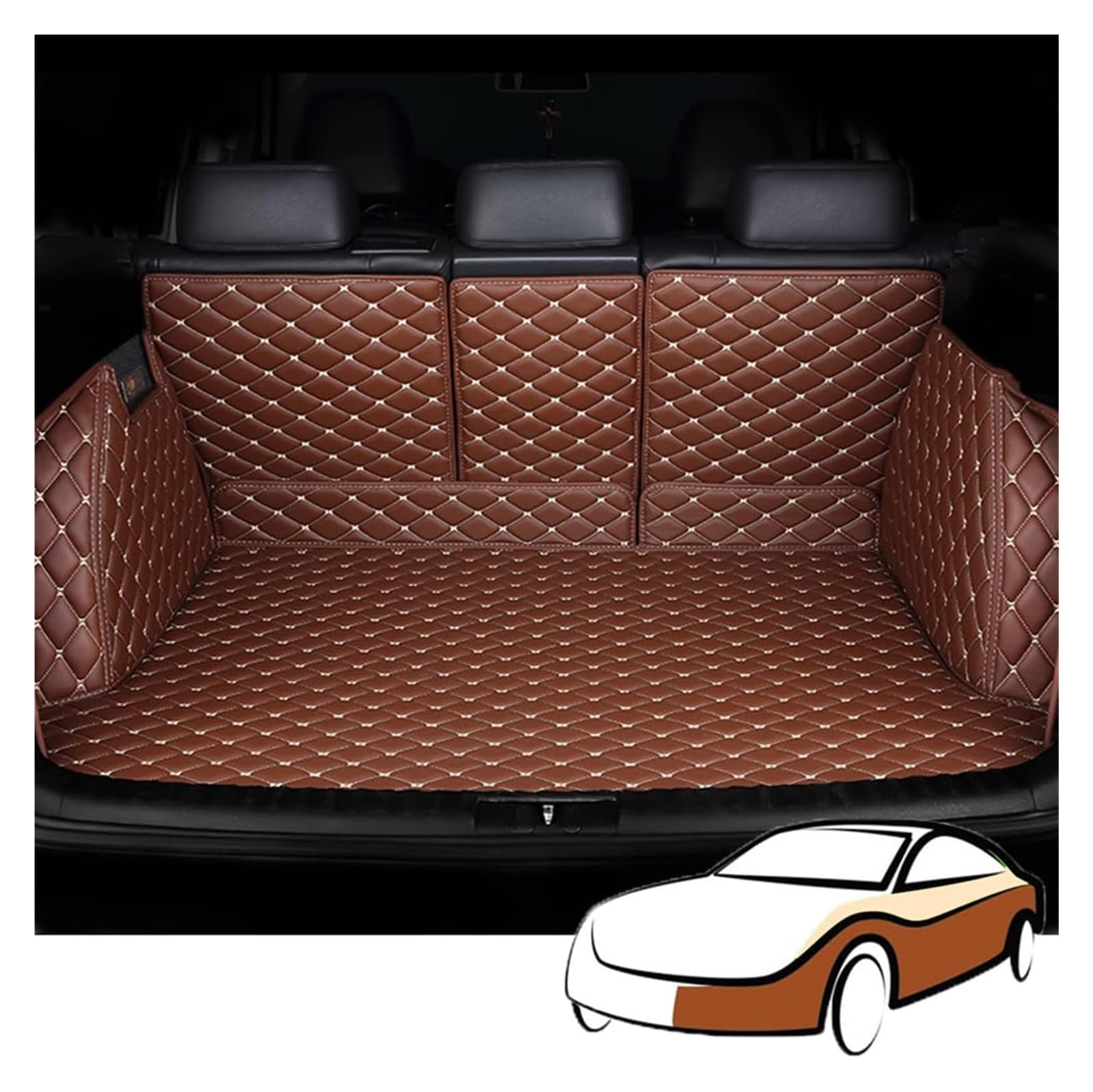 Protection de coffre pour Audi A5 2 portes 2017-2024 tapis de sol normal - 7