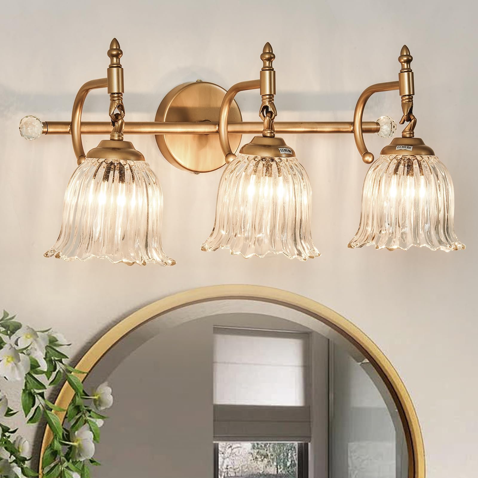 Montex Bathroom Lighting Fixtures Over Mirror, Bathroom Vanity Light, Bathroom Light Fixtures, 3 ...