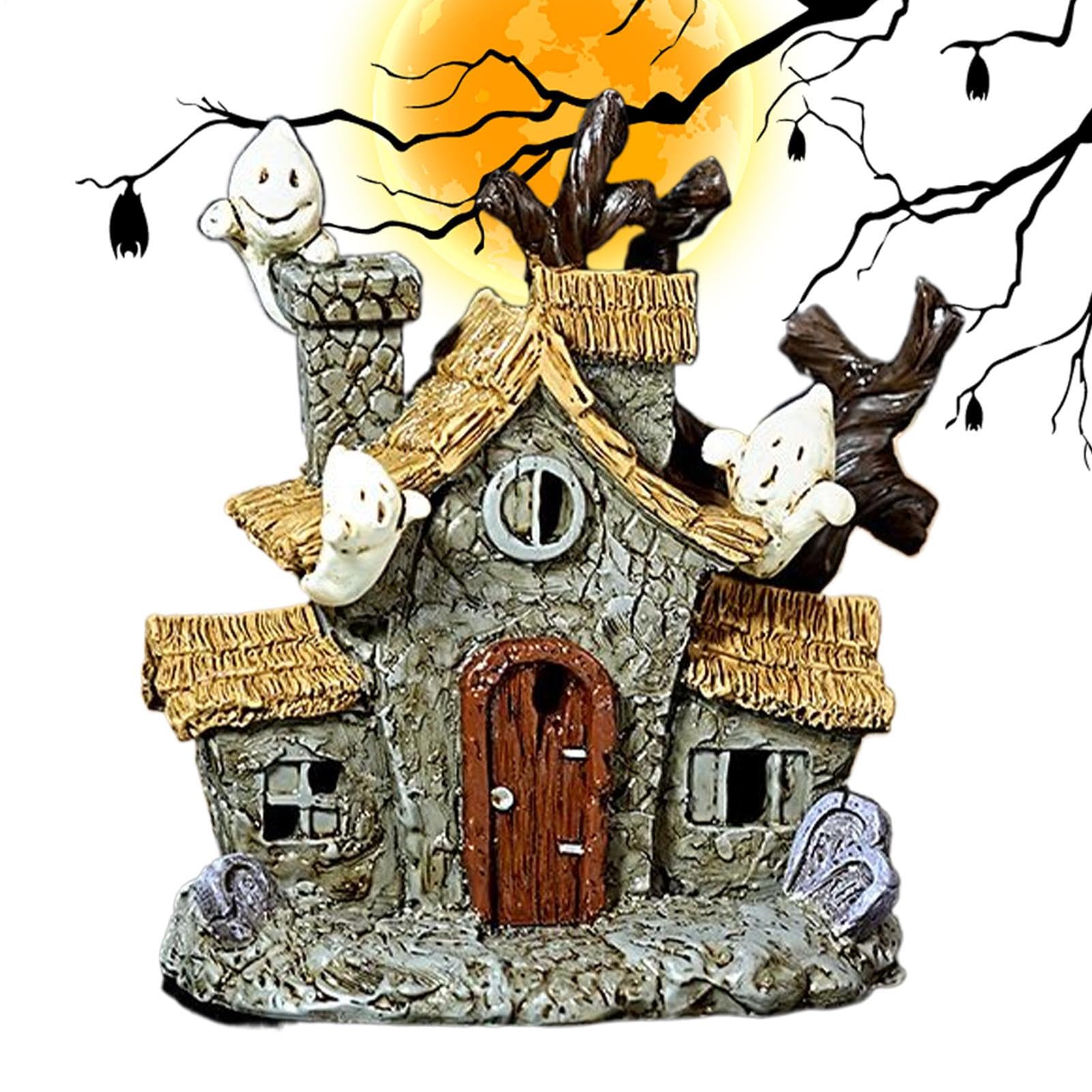 Maison hantée Halloween lumineuse : fini les décors plats sans relief