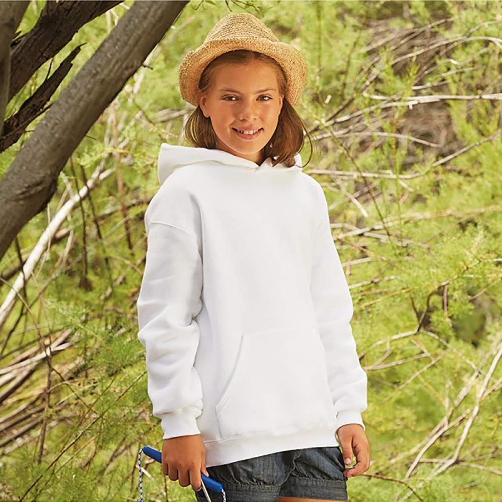 Fruit of The Loom Ss106b Sweat-Shirt à Capuche Garçon