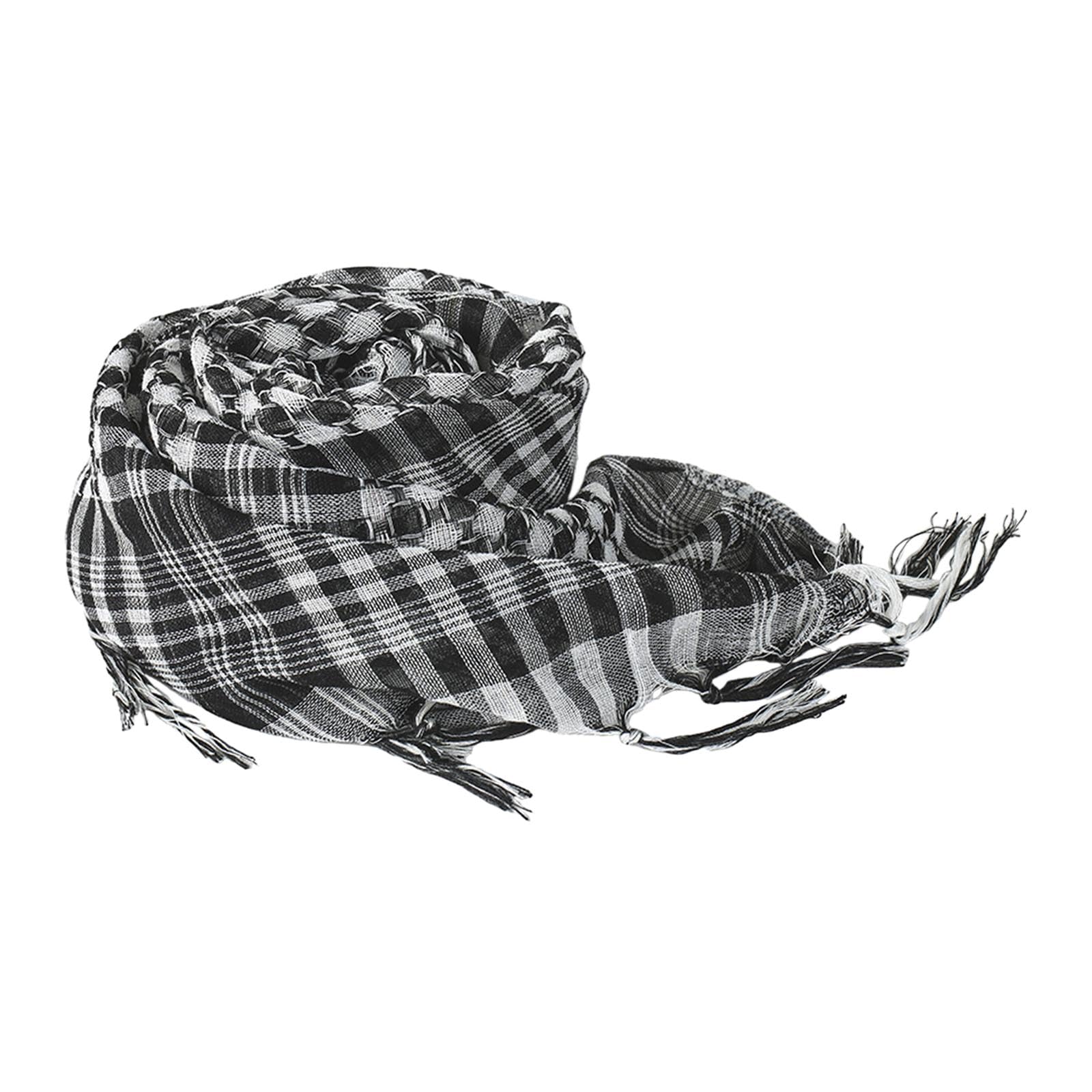 merishopp Outdoor Arabic Scarf for Women and Men Head Neck Wrap Desert Keffiyeh Turban black and white | Scarves & Wraps | Womens Accessories | Clothing Shoes & Accessories-picture-49