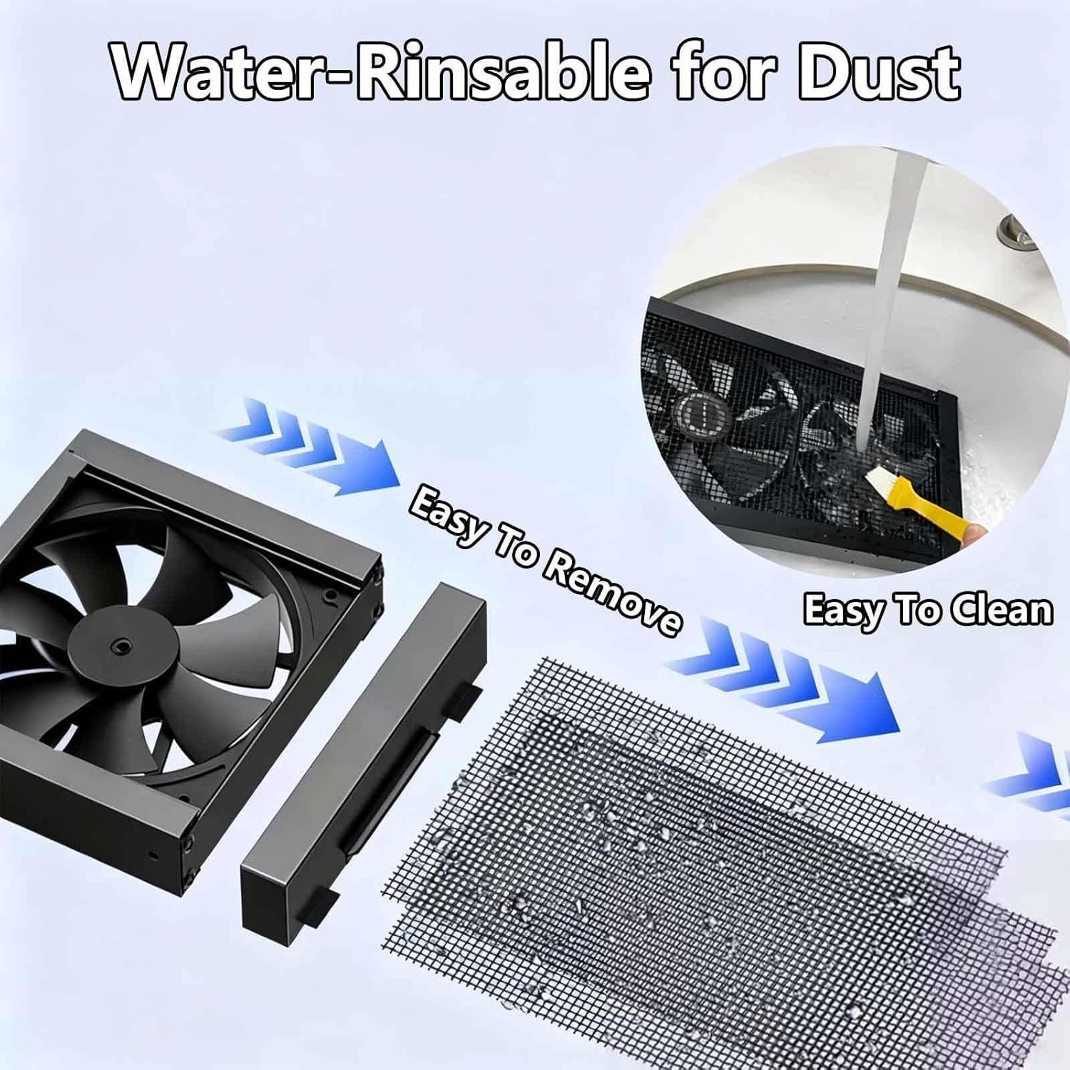 Window Exhaust Fan for Sliding Windows, Adjustable Speed Vertical Window Fan, Bathroom Window Fan No Need to Drill Holes embedDed Installation,39.37-41.34in(100-105cm)