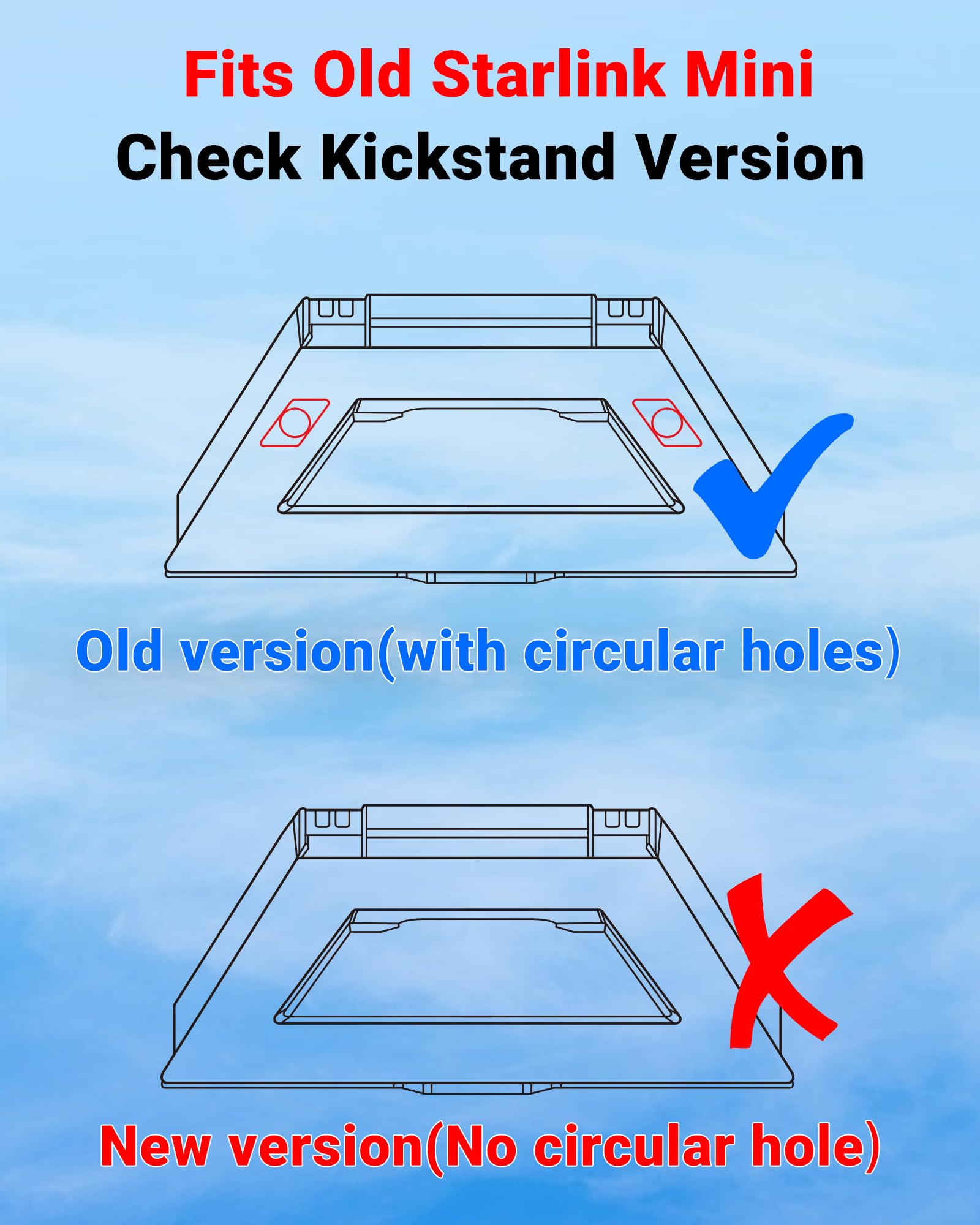 SOTOFY Starlink Mini Car Mount – Starlink Mini Sunroof Mount with 4 Adjustable Suction Cups, Sticky Suction Base, Mounting Kit for Car Windows, Roof, Sunroofs, RVs, Trucks, Boats, and Airplanes