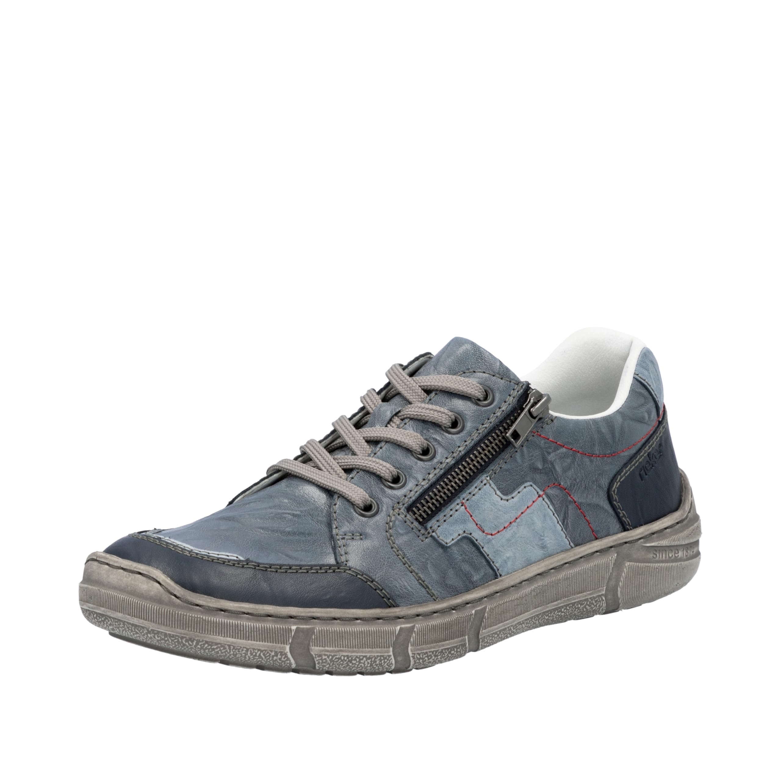 Rieker Men's 04004 Lace Up Shoes, Blue, 9 UK