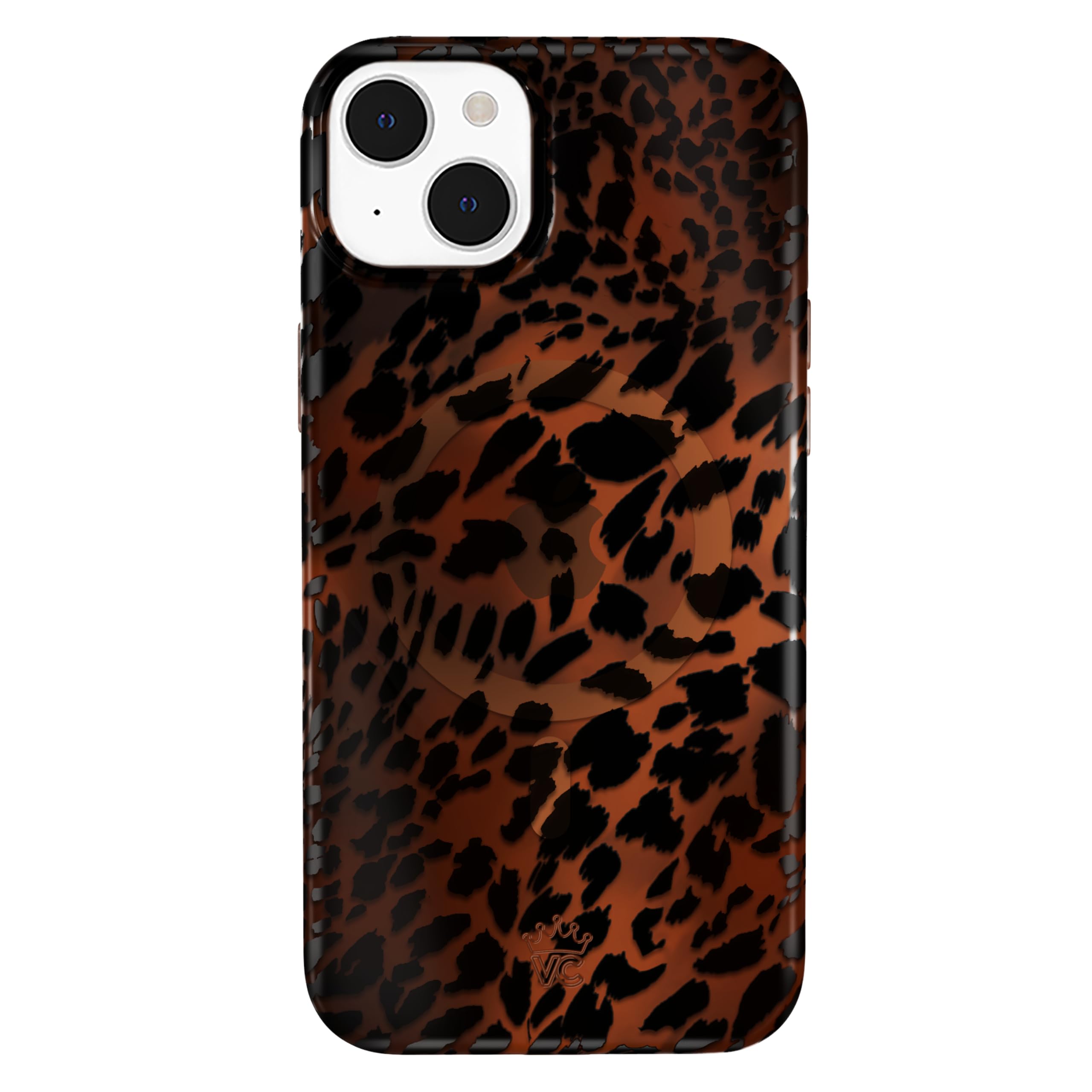 VELVET CAVIAR Leopard Tortoise Shell Phone Case for iPhone 14 - Compatible with MagSafe - 10ft Drop Tested - Plustective Luxury Designer Cases