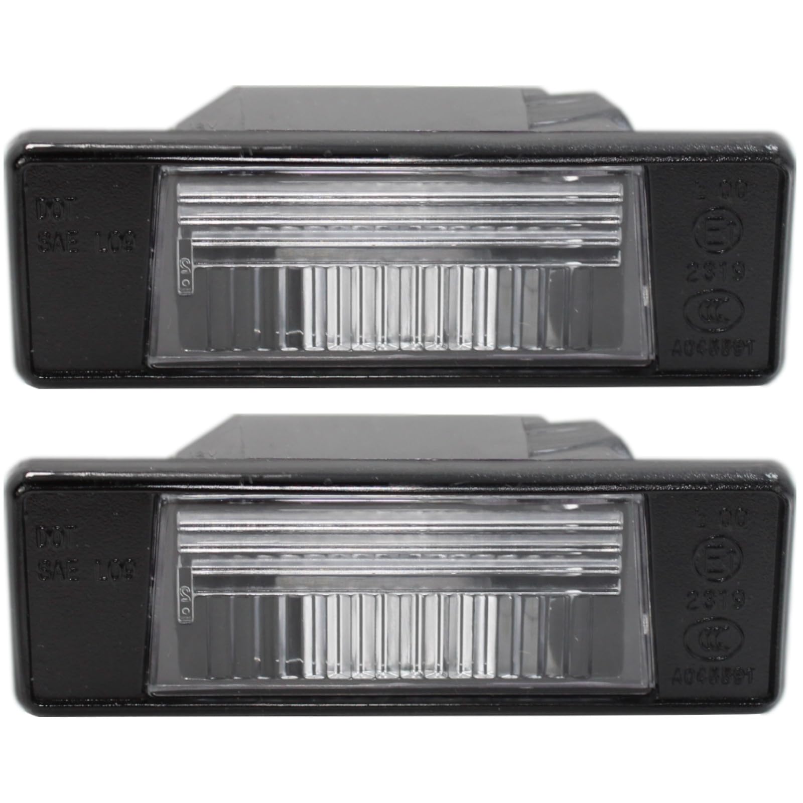 2 x luci posteriori per targa Nissan Qashqai J10 X-Trail T31 Juke F15 Pulsar C13 26510JD00A 265108990A