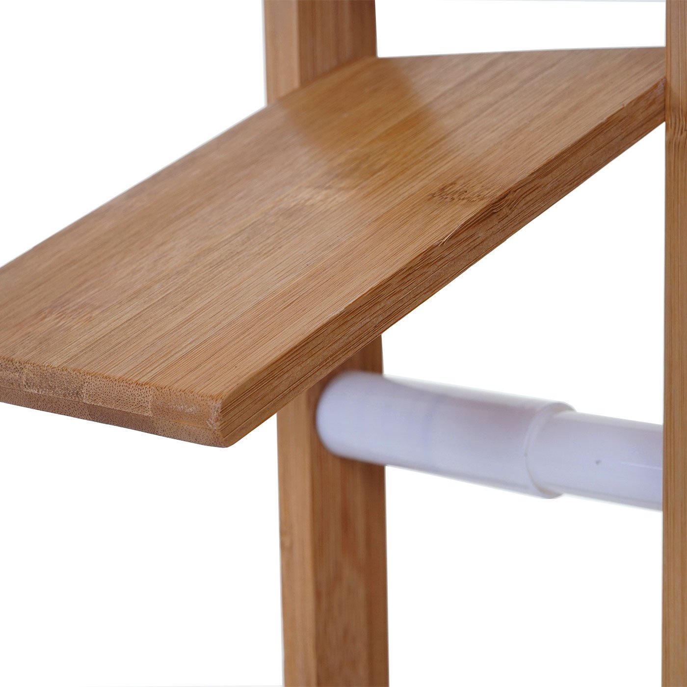Mendler HWC-B18 - Juego de soporte para papel higiénico y alfombrilla de baño (bambú) | Alfombrilla de baño, muebles de baño, set de baño