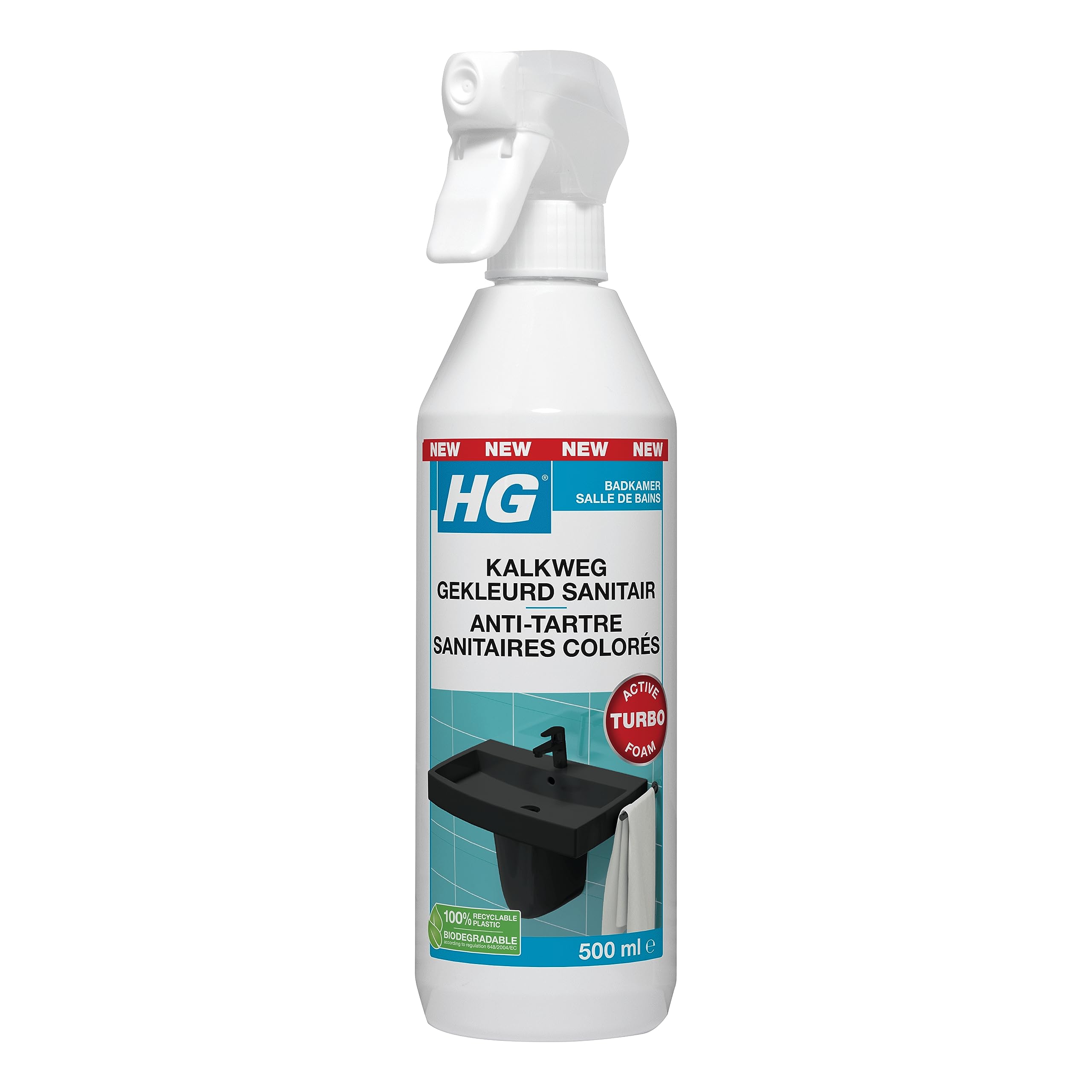Anticalcare sanitario colorato 500 ml - HG