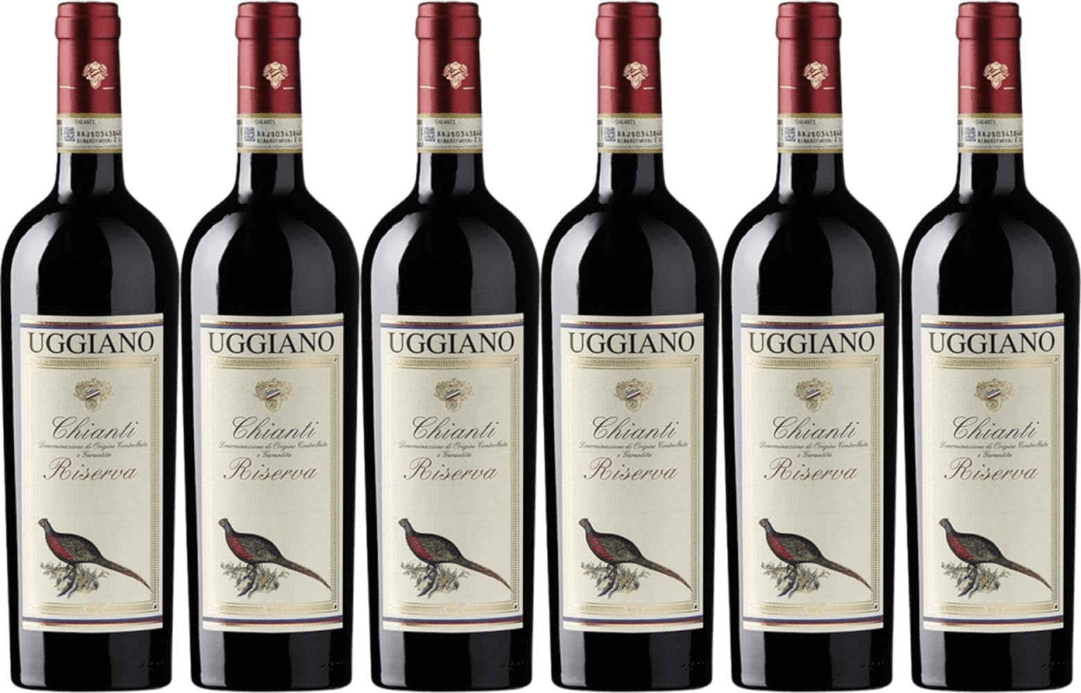 Azienda Uggiano Fagiano Chianti Riserva DOCG Trocken (6 x 0.75 l)