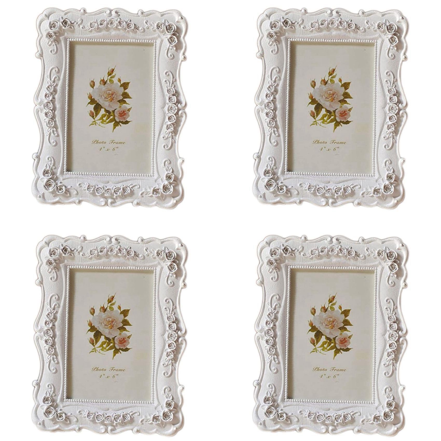 Cadre photo rétro blanc pour embellir vos murs vides avec vos plus belles photos