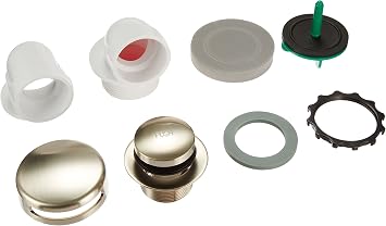 تم تشغيل Watco 901-FA-PVC-BN Innovator Foot Half Kit ، النيكل المصقول
