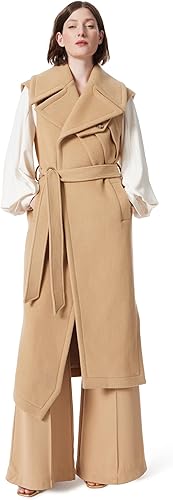 DO by Dee Ocleppo Womens Sydney Wrap Vest Belted Trench Standard
