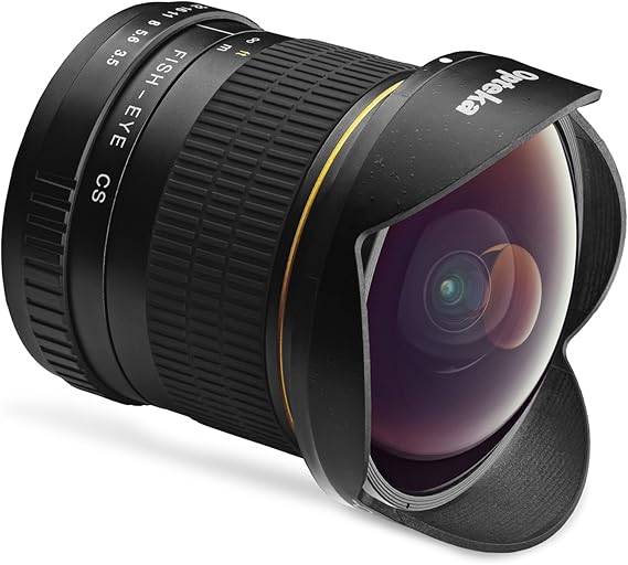 Opteka 6.5mm f/3.5 Ultra Wide Angle Aspherical Manual Focus Fisheye Lens for Nikon