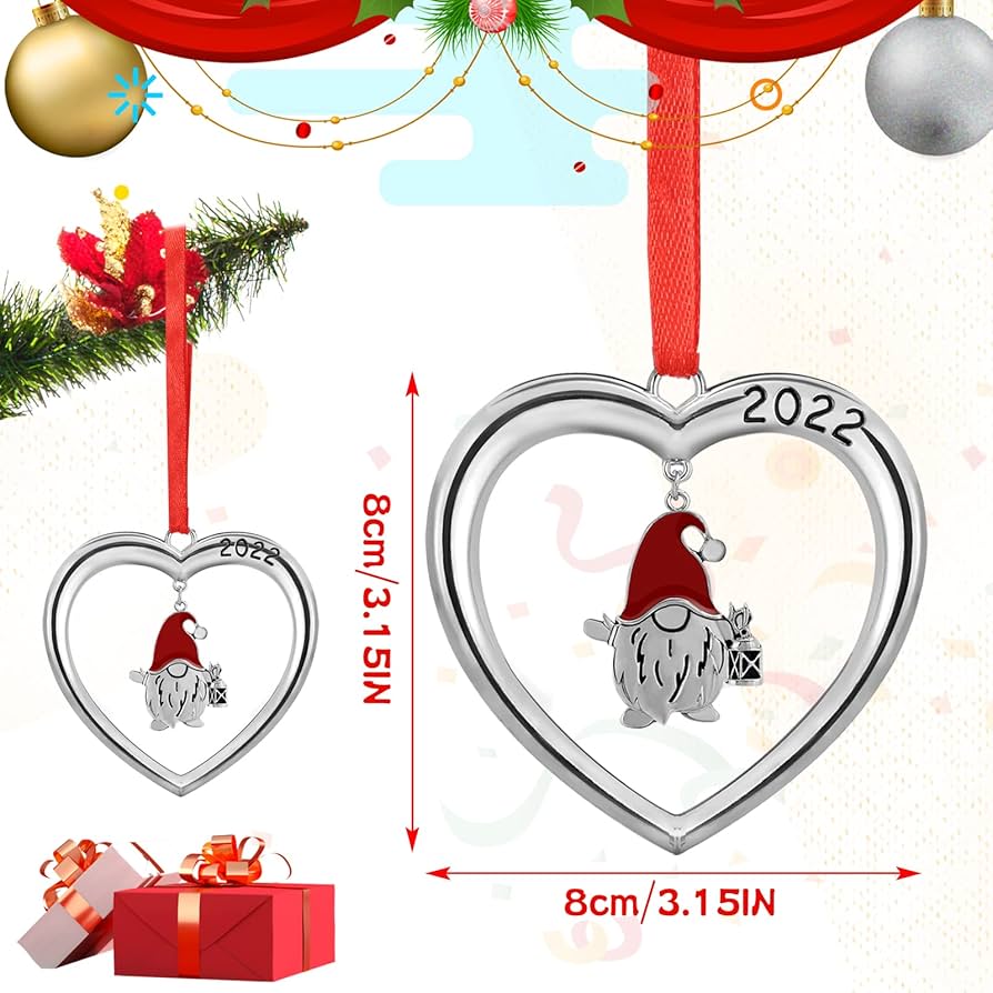 Silver christmas ornaments 2022 Clearance