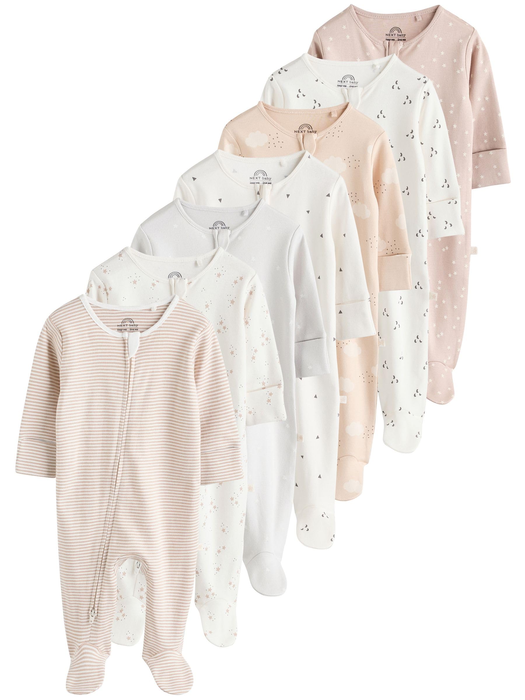 NEXT Bébé Dors-Bien à Zip Double-Sens, Lot de 4