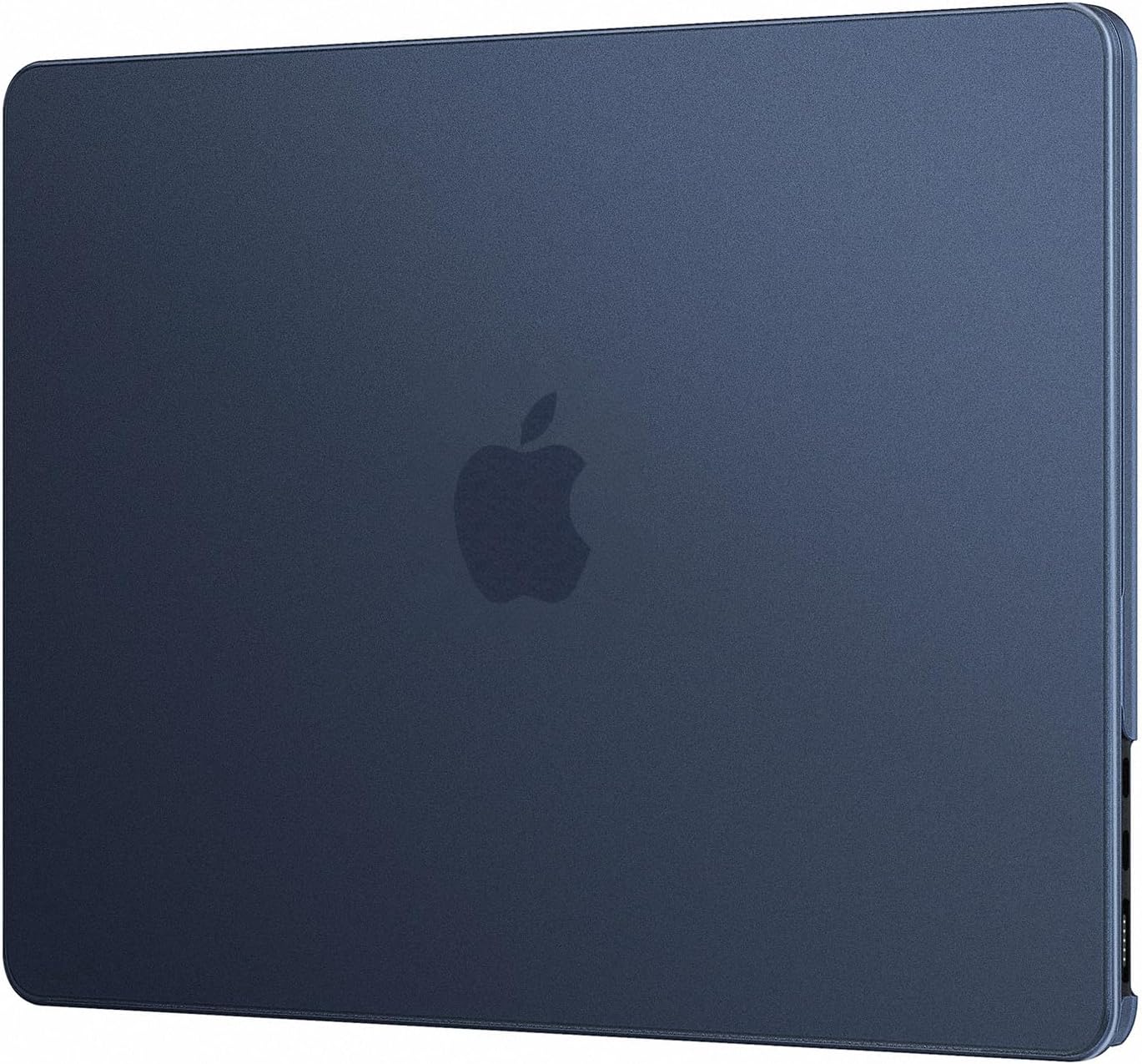 EooCoo [Ultra Thin Armor] Compatible with MacBook Air 13 inch 2024-2022 M3 M2 A3113 A2681, [100% Match Midnight] [Anti-Fingerprint], Air 13.6" Matte Protective Hard Case (Midnight Clear)