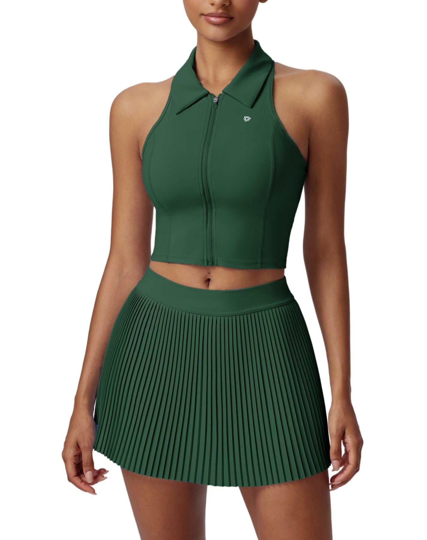 AFZ Pleated Tennis Skirt Set