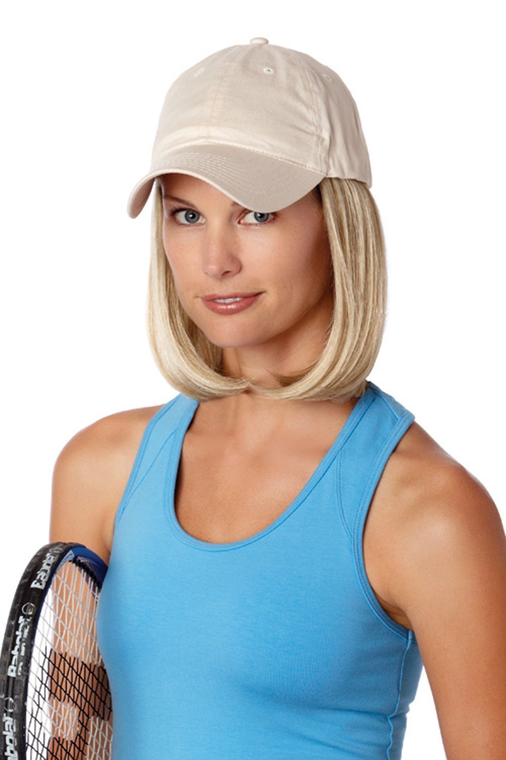 Henry Margu Hair Accents Classic Beige Baseball Cap Wig (16H - ASH BLONDE/PLATINUM BLONDE HIGHLIGHTS)