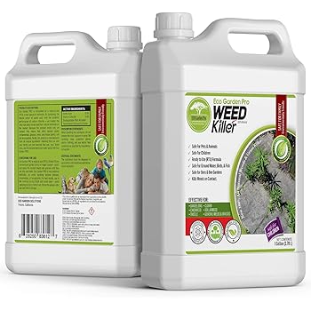 Amazon Com Organicmatters Natural Weed Killer Spray No Glyphosate Results In Less Than 24 Hours 128 Oz Gallon Garden Outdoor