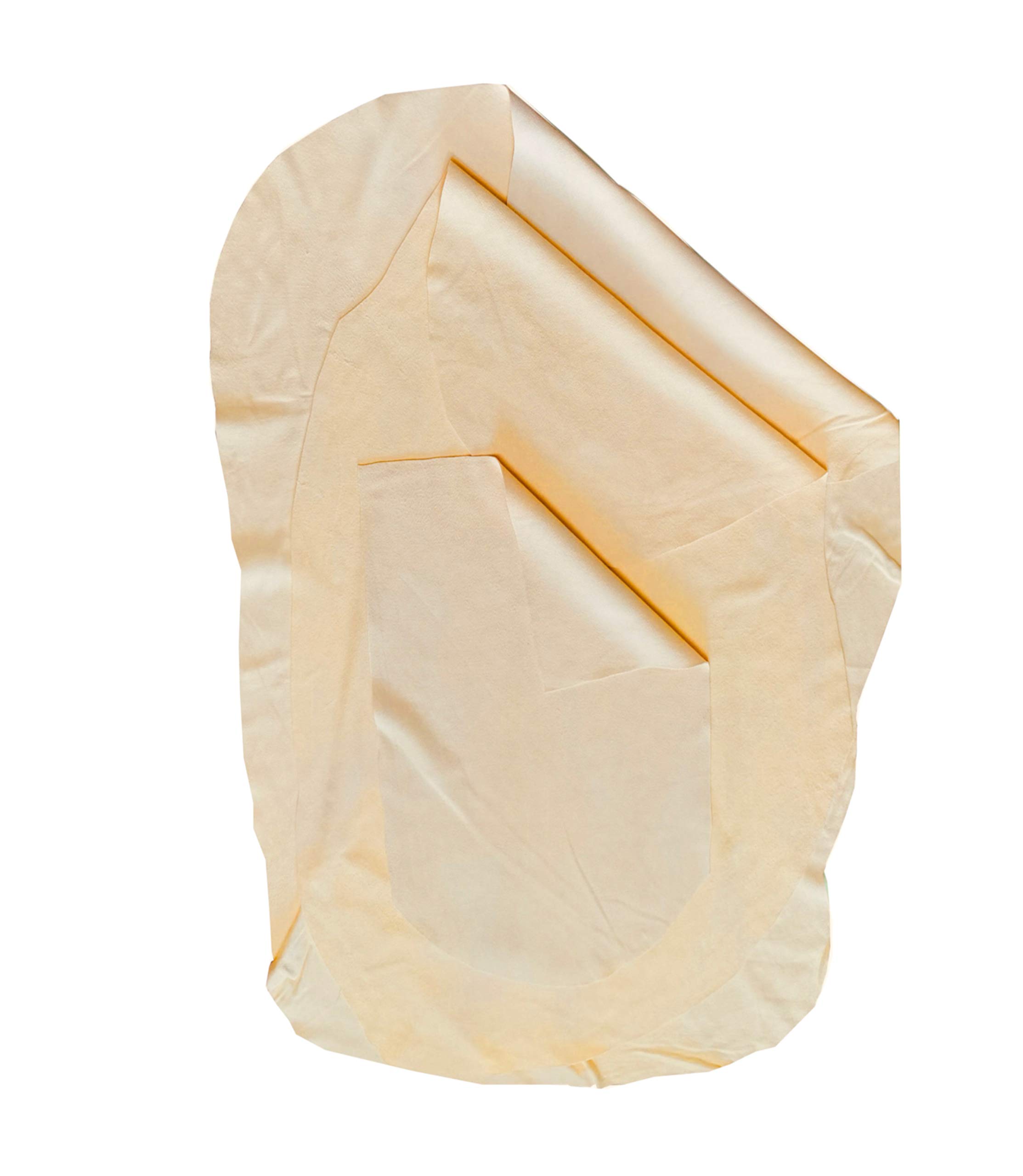 SHEEPSKIN ELITE Chamois Drying Cloth Car Drying Towel Real Leather Super Absorbent Fast Drying Natural Chamois Car Wash Cloth Accessory (3 pieces (3.5 sq ft; 2.5 sq ft; 1.25 sq ft))