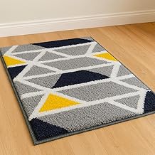 VNQ Super Soft (40x60 cm) Microfibre 2000 GSM Bath Mat Super Absorbent Anti-Skid Door Mats for Home/Bathroom Mat/Bedroom/Kitchen/Floor Mat (Grey) Pack of 1