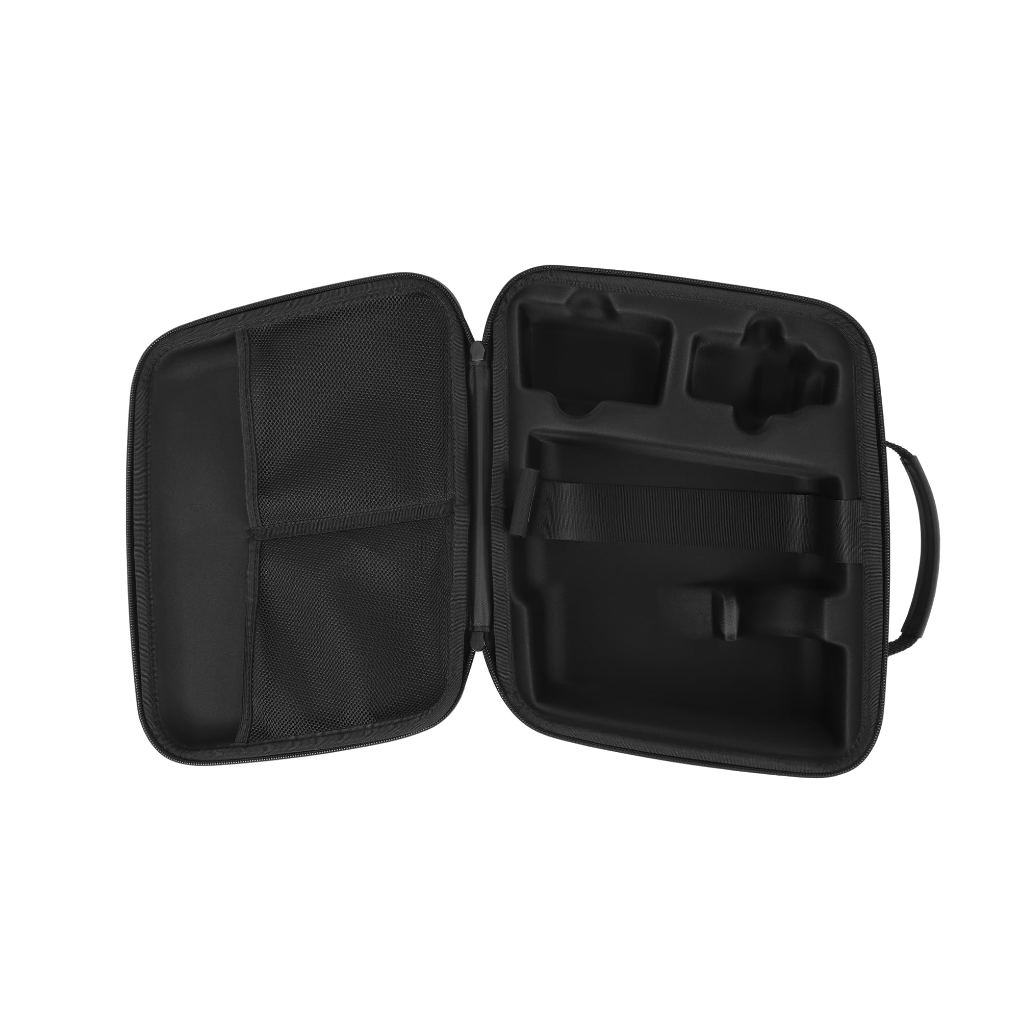 Matterport Funda para cámara Pro3, funda de transporte rígida de ajuste personalizado con compartimentos moldeados y bolsillos de malla para escáner Lidar Pro3 3D, batería y cargador, portátil