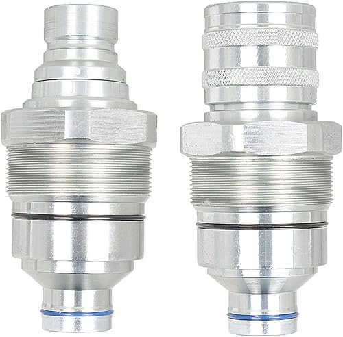 7246802 7246799, kit de acoplador de cara plana macho y hembra compatible con cargadora de minicargadora Bobcat