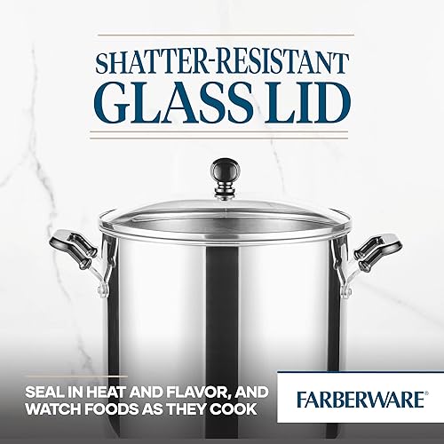 Miniatura 5 de Farberware Classic Series 11 cuartos de galón con tapa de vidrio