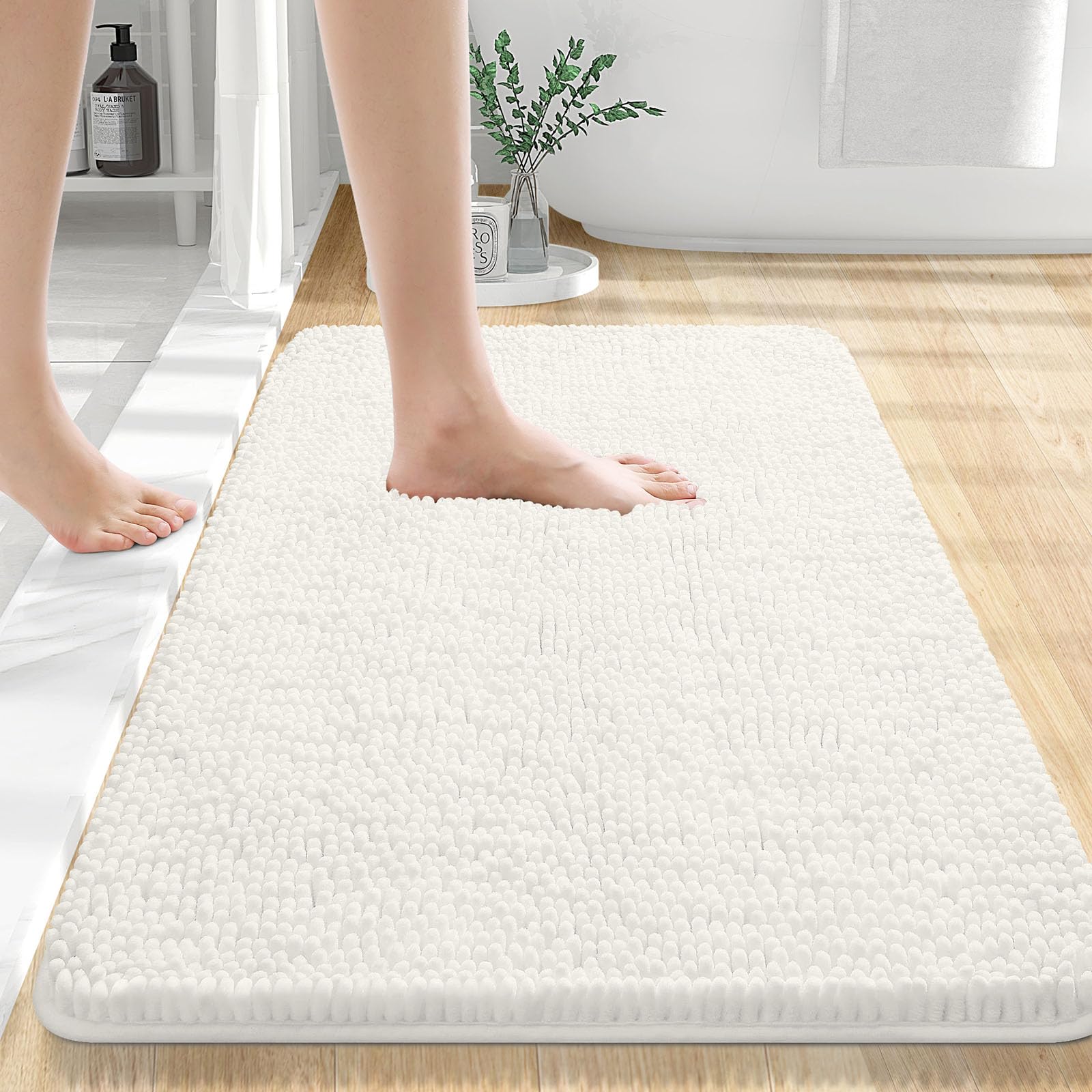 OLANLY Bathroom Rug