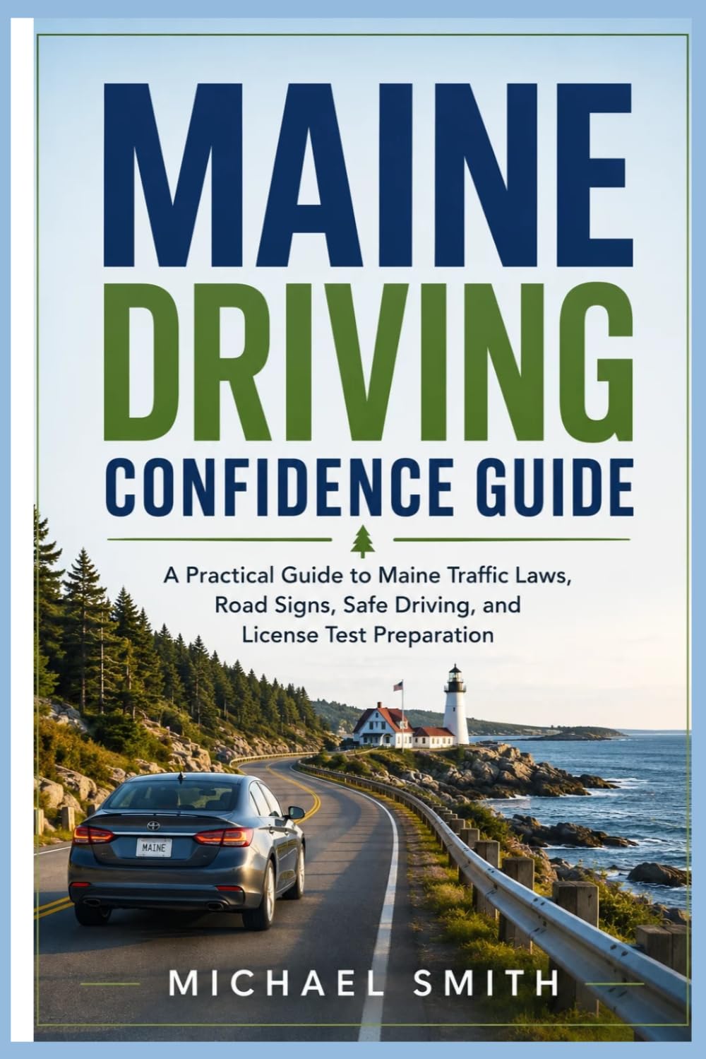 Maine Driving Confidence Guide: A Practical Guide to Maine Traffic Laws, Road Signs, Safe Driving, and License Test Preparation