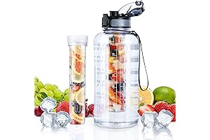 UTEBIT Fruit Infuser Water Bottle: Hydrate with Flavored Goodness