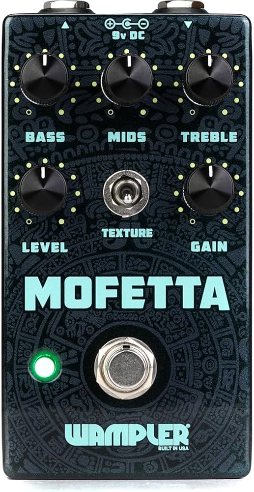 新品 未使用 Wampler Pedals Mofetta MOSFET Amazon.com: Wampler Mofetta Overdrive and Distortion : Musical