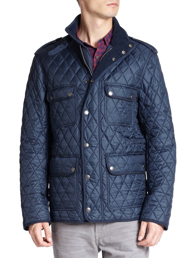 RUSSEL Diamond Quilted Field Jacket 