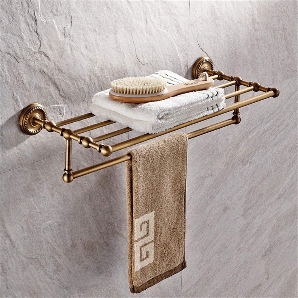 Porta Asciugamani Portasciugamani Da Parete In Ottone Europeo, Doppio Spazzolato Antico Per Cucina Bagno Accessori Per Il Bagno