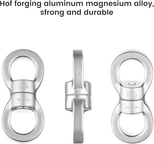 Miniatura 27 de Giratorio azul negro del oscilación, accesorio rotatorio más seguro de la ejecución del dispositivo de 30 KN