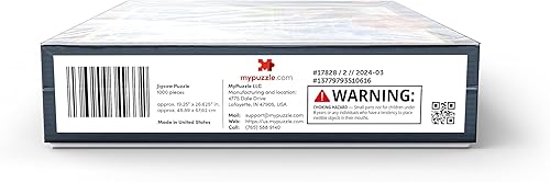 Miniatura 9 de MyPuzzle Pragser Wildsee - Reflexiones de montaña, póster de viaje vintage, rompecabezas premium de 1000 piezas para adultos