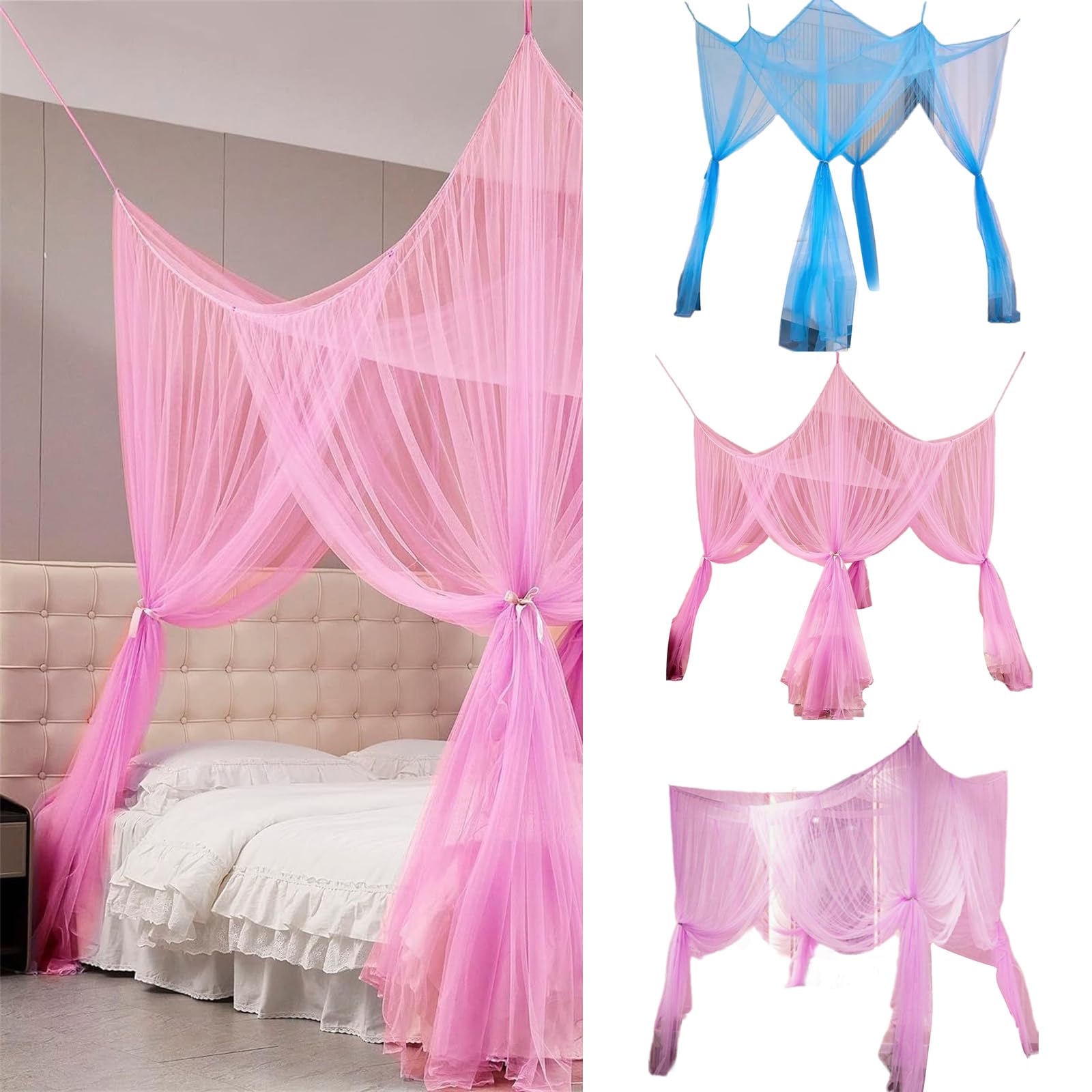 ZHIZHOUNEY Portable Netting with Carry Pouches for Camping and Backyard Enjoyment