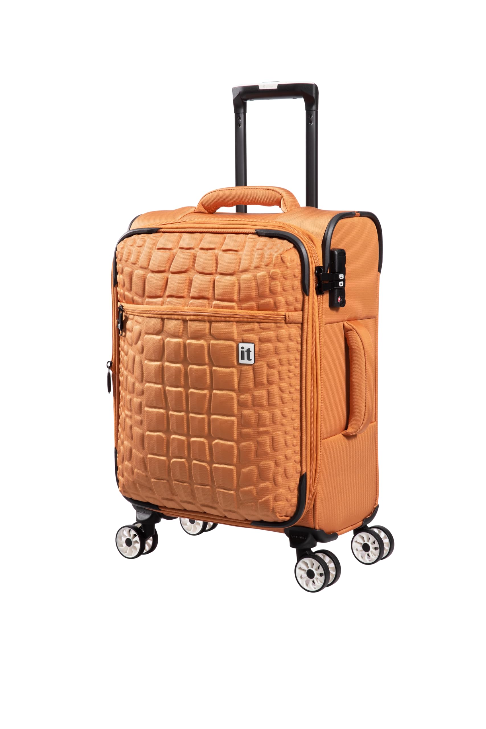 Reptilian- Yellow-Cabin-20 inches- Expandable -Softsided with TSA Lock 8 Wheel Trolley Bag-image-19