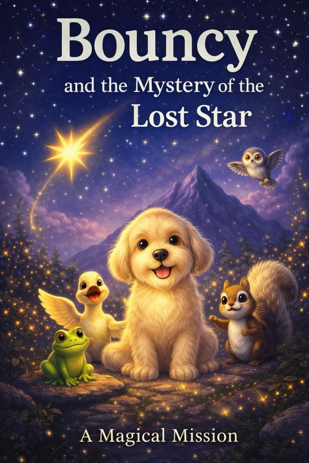 Bouncy and the Mystery of the Lost Star: A Magical Christmas Story for Kids: A Magical Christmas Adventure (Book 2) (Bouncy Adventures)